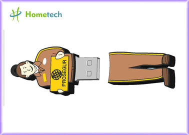 1GB - 64GB de Koele Gedrukte Flits van USB van het Beeldverhaalkarakter drijft Stokken voor Bureau