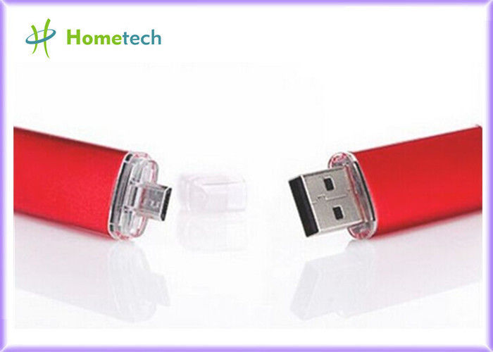 Rode de Flitsaandrijving OTG 4GB Usb 2.0 van Rechthoeksmartphone USB Penaandrijving