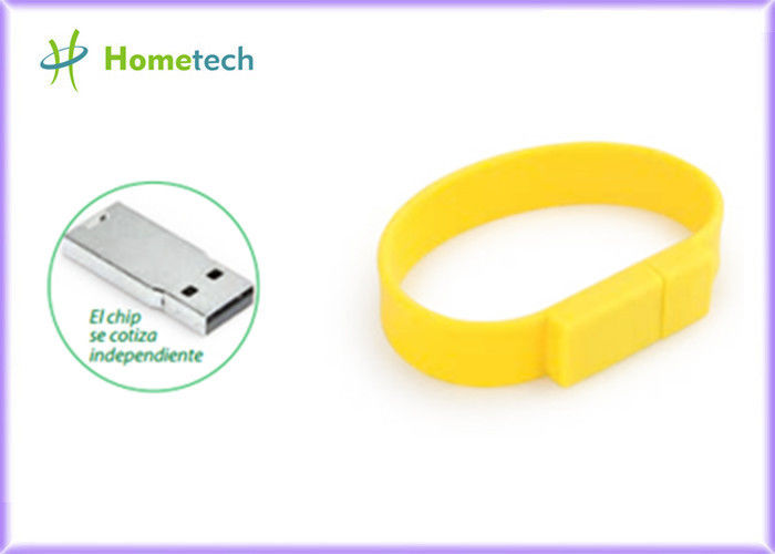 Flexibele Unieke van de de Flitsaandrijving van Wrisband USB van het Siliconeusb Promotie het Geheugenstok