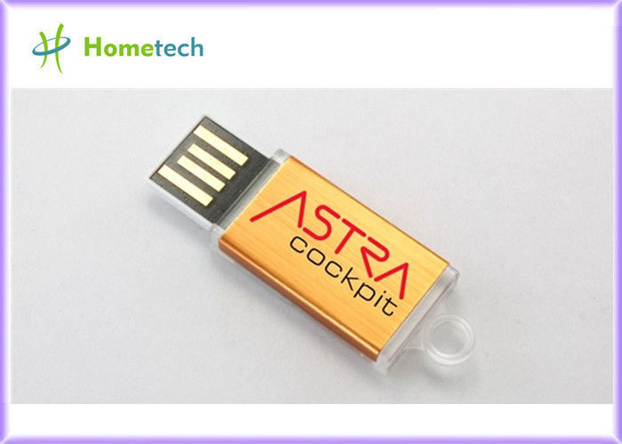 Van de Rechthoek Plastic USB van de bureaukantoorbehoeften de Flitsaandrijving 4GB 8GB, USB 2.0