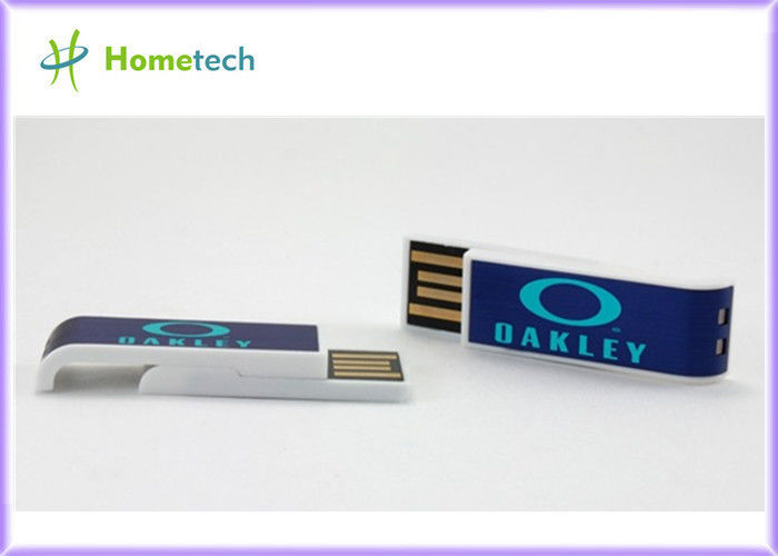 De plastic USB-Stok van de Vormenusb van de Flitsaandrijving met Embleemserigrafie