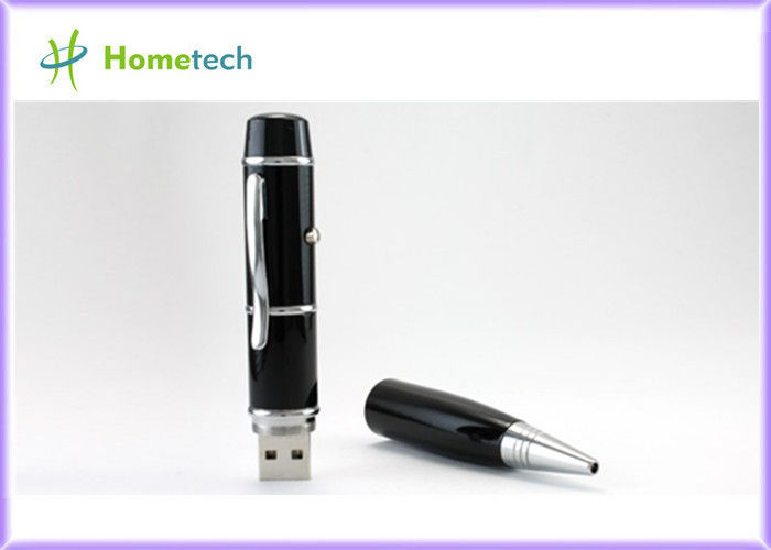 USB-de pen met laserwijzer, Gift usb sluit aandrijving met aangepaste de flitsaandrijving van de embleempen usb op