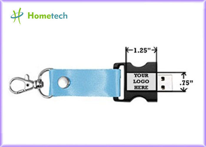 Metaal USB 3.0 de Flitsaandrijving van Sleutelkoordusb met Houten, Keychain-Flitsaandrijving