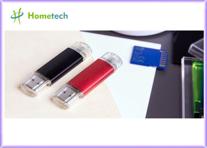32GB de Flitsaandrijving van USB van de hoge snelheidsotg Mobiele Telefoon/Blauwe u-Schijf