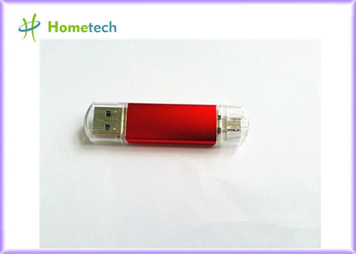 32GB de Flitsaandrijving van USB van de hoge snelheidsotg Mobiele Telefoon/Blauwe u-Schijf