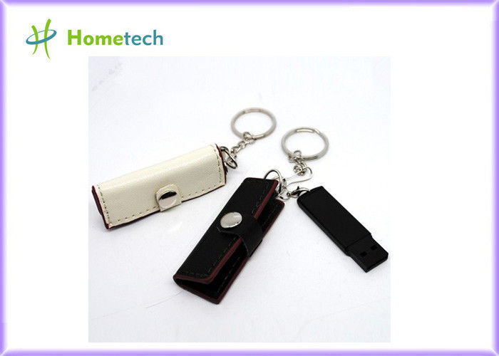 Kleinhandels Echte 32GB van de de Flitsschijf van USB van het Rechthoekleer van de de Penaandrijving het Geheugenstok