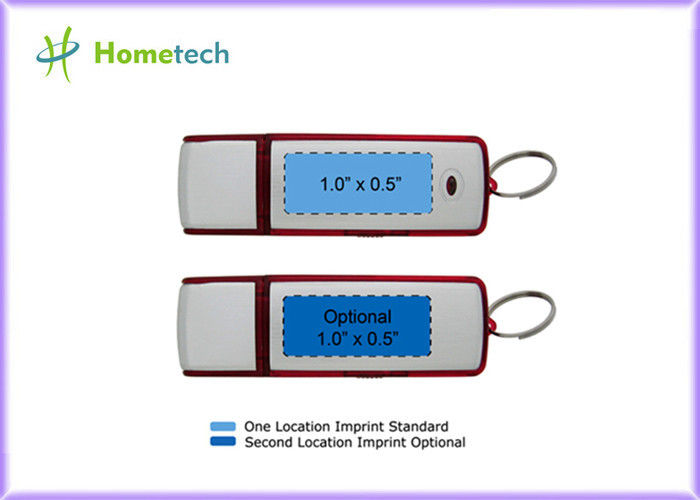 Donkerrood Plastic USB-Flitsgeheugen, USB-Flitsaandrijving 16GB 8GB 4GB