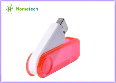 De transparante Plastic Stokken van Draaiusb, 2GB de Micro- Flitsaandrijving van USB