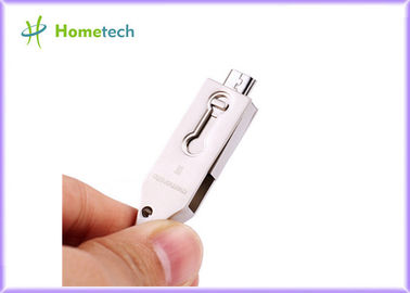 kopen De promotie Mobiele Telefoon Usb 2.0 van Otg Thumbdrive van de Aanrakingspen 2GB Pendrive met Keychain online vervaardiging