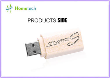 kopen De aangepaste van de de Flitsaandrijving van Embleem4gb 8GB USB Houten USB Stokken van Pendrive online vervaardiging