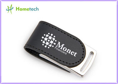 kopen De zwarte van het Leerusb van PENusb 2GB 4GB 8GB van de de Flitsschijf Hoge snelheid Silkscreen online vervaardiging