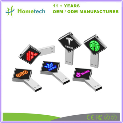 kopen Verlicht uw logo Perfect Promotie Geschenk Metalen USB Flash Drive met USB 2.0/3.0 interface online vervaardiging
