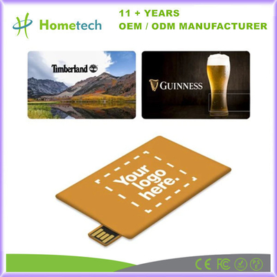 kopen Gemakkelijk te dragen Custom Credit Card in de vorm van USB met uw logo 128MB / 256MB / 512MB / 1GB- 64GB online vervaardiging