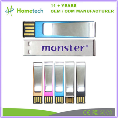 kopen 2 GB / 4 GB koel papier clip USB stick met snelheid gegevensoverdracht en temperatuurbereik 0-70C online vervaardiging