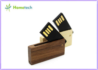 kopen De MINI van de usbflits van de geheugenstok pendrive houten draaibare kaart van het de aandrijvings4gb 8GB geheugen online vervaardiging