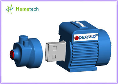 kopen Blauwe Originele 8GB personaliseerde USB-Flitsaandrijving in Winst, MAC 9.0, Linux 2.4 online vervaardiging