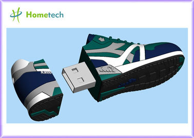 kopen De de penaandrijving USB 2,0 van sportschoenen de flitsaandrijving van het douaneembleem 8GB 16GB 32Gb 64 GB usb, gift usb plakt Hete verkoopproducten online vervaardiging