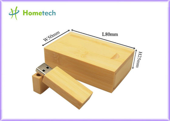 kopen Het USB-flashstation 32GB 4GB 8GB 16GB van douanelogo bamboo wooden voor Smart device online vervaardiging