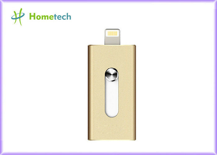 8/16/32/64GB de Flitsaandrijving van OTG Smartphone USB pasten Embleem aan