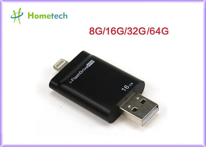 geschikt zwart Mobiel de Telefoonusb-flashstation van 8GB 16GB 32GB 64GB, witte de opslag micro- van OTG externe usb geheugenstok