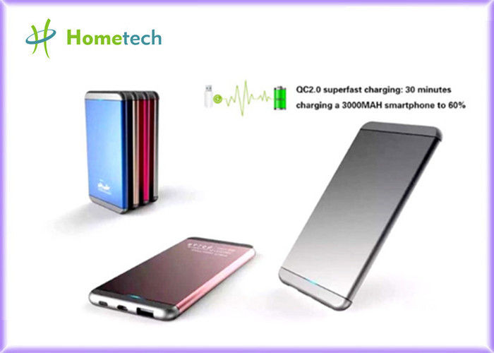 5000mAh de snelle het Laden Bank van de Lippenstiftmacht, QC 2,0 Extra Batterijlader voor Iphone7