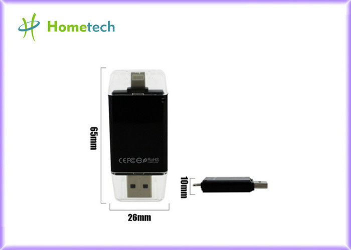 USB i Flitsaandrijving HD voor iPhone/ipad met de Flitsspaander van Toshiba Samsung, 16G 32G 64G