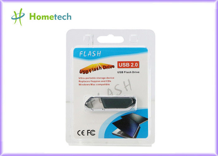 De Flitsschijf van USB van het hoge snelheidsleer 64gb/USB 2,0 Penaandrijving 4gb met FCC RoHS Norm