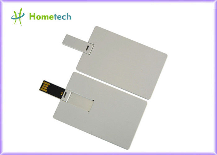 Het waterdichte Opslagapparaat van USB van de Super SlimCreditcard, Metaalusb-flashstations