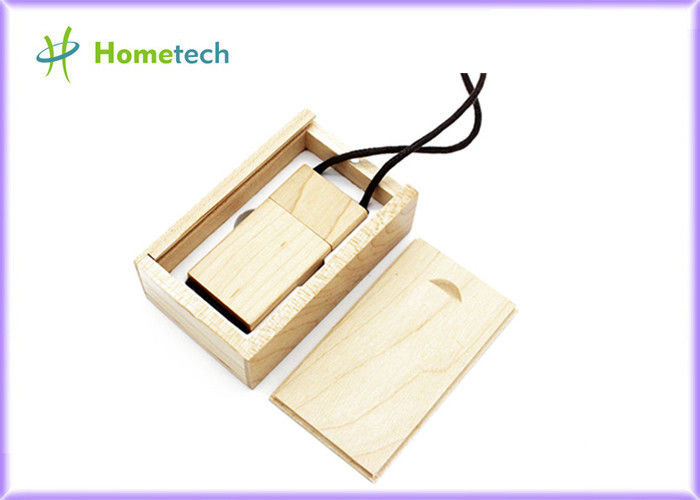 Plakt Pendrive houten usb de gift aangepaste schijf van het geheugenu van 16GB/van 32G 2,0
