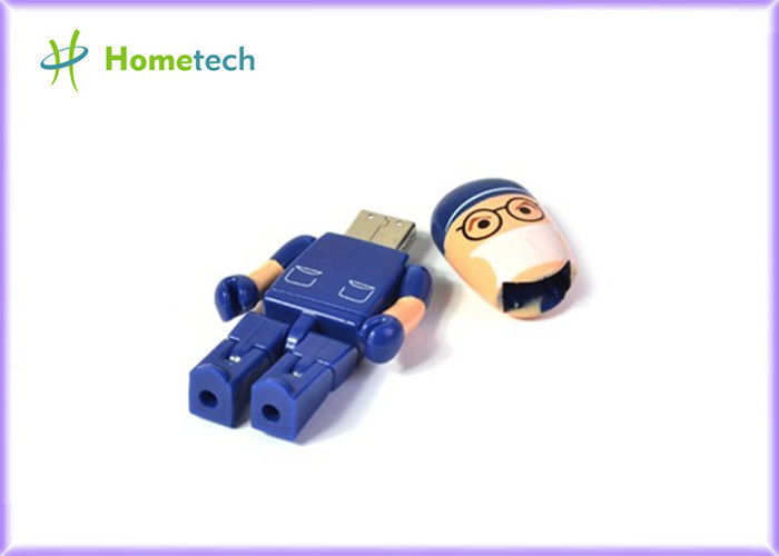 Hoog - kwaliteit, Mooie de Flitsaandrijving van USB van het Prijs Plastic Karakter 8GB