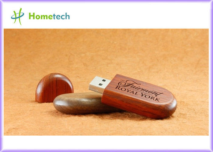 Houten USB-Flitsaandrijving 2GB voor Giftbevorderingen