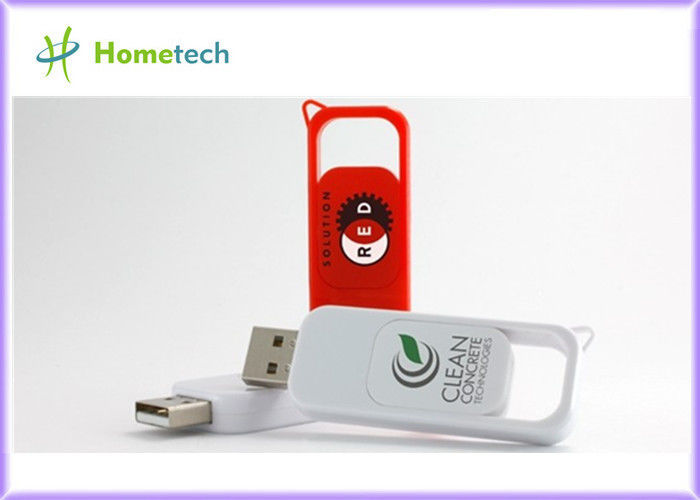 Plastic USB-Flitsaandrijving met Aangepast Drukembleem of Laserembleem