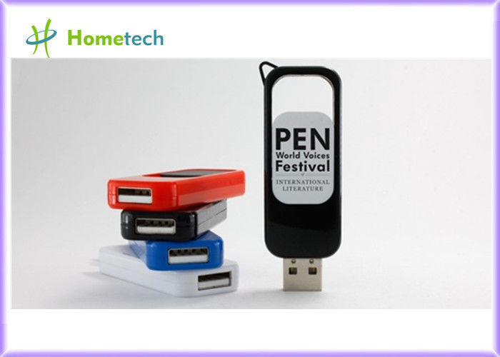 Plastic USB-Flitsaandrijving met Aangepast Drukembleem of Laserembleem