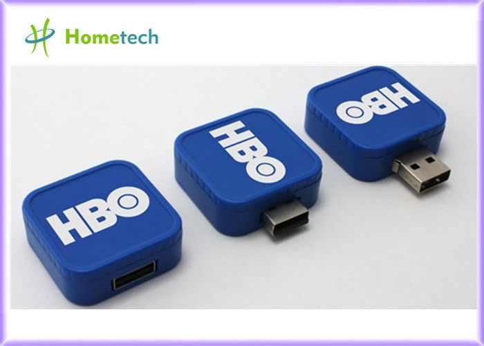 Doosvormige USB-Geheugenstok 2GB/4GB/8GB de Flitsaandrijving van Metaalusb