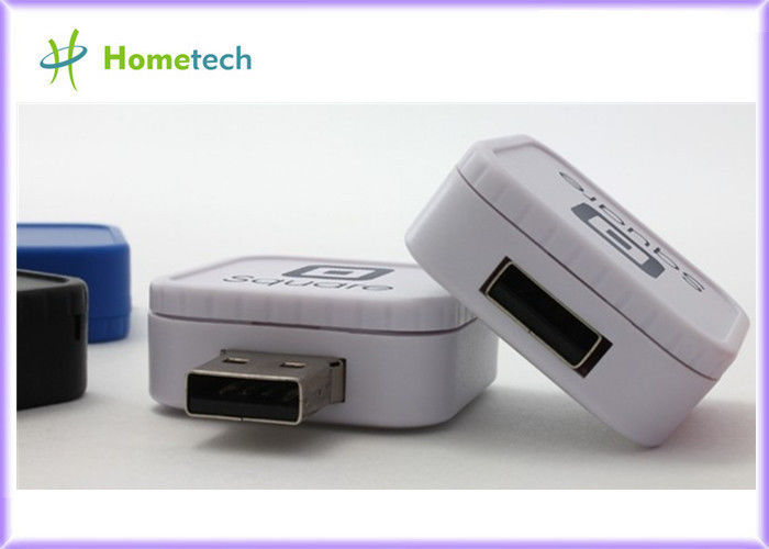 Plastic Vierkante USB-Flitsaandrijving, OEM Populaire Quadrate de Flitsaandrijving van Vormusb