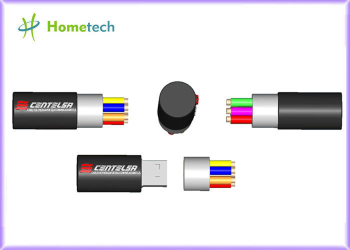 Beeldverhaalusb-flashstation/3D USB-flashstation van het Kabelbeeldverhaal voor volledige capaciteit, goedkopere prijs