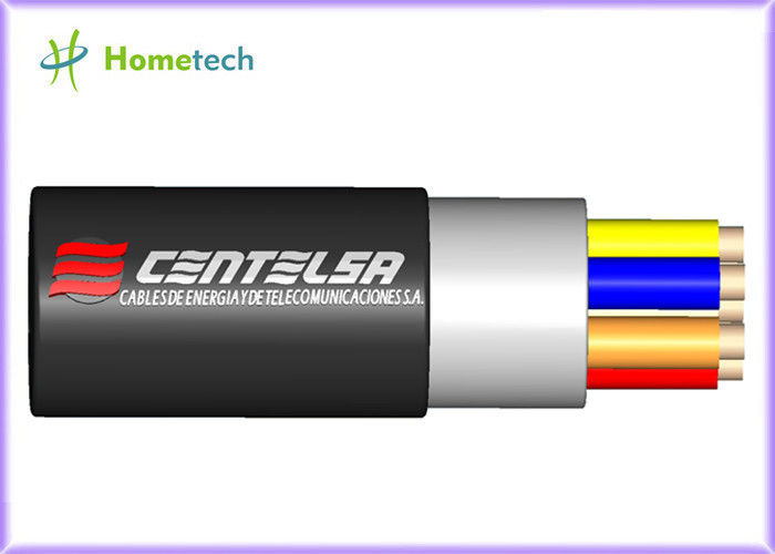 Beeldverhaalusb-flashstation/3D USB-flashstation van het Kabelbeeldverhaal voor volledige capaciteit, goedkopere prijs