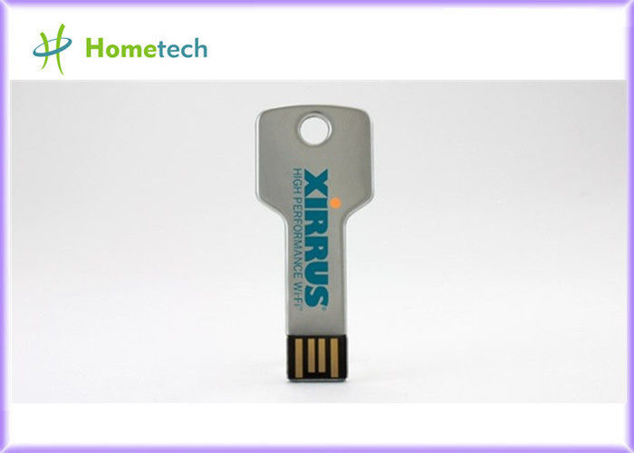 Metaal Zeer belangrijke Vorm USB met de Druk van het Douaneembleem 1GB, 2GB, 4GB
