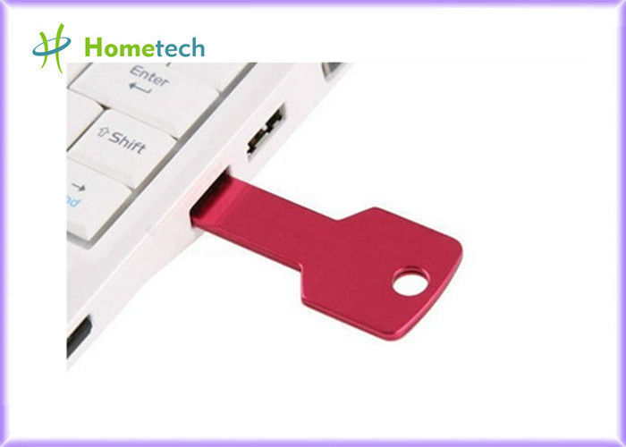 De aangepaste 2GB 4GB 8GB Minimetaalsleutel vormde USB Pendrive USB 2.0 Flitsaandrijving