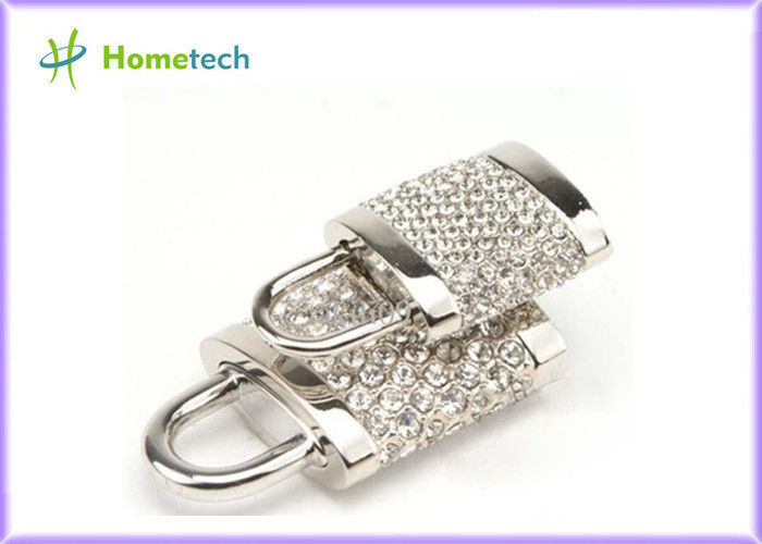 De Diamant USB 2.0 van de diamant16gb Hoge snelheid Flitsstok, de Flitsaandrijving van USB van het Kristalslot