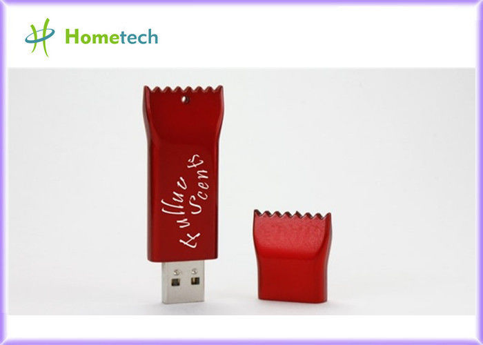 Rode Plastic USB-ABS van de Flitsaandrijving 512MB 1GB voor Gift, koele usb stokken
