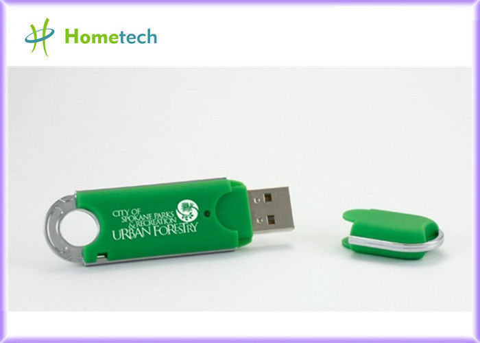 Blauwe Aangepaste Plastic USB-Flitsaandrijving 2GB/4GB/8GB flashdrives