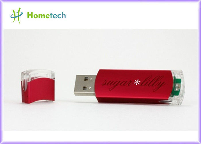 Echte de Flitsaandrijving van Capaciteits Plastic USB, de Flitsaandrijving van encryptie Blauwe USB