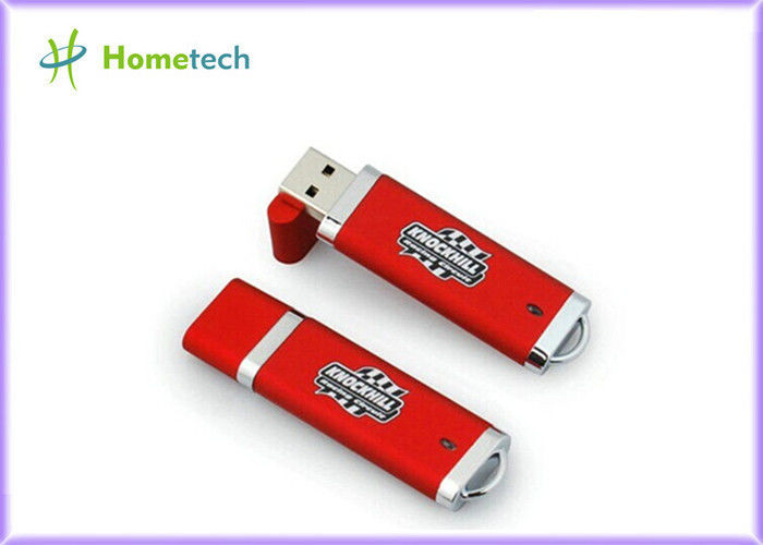 Het duurzame Rood van de de Flitsaandrijving van Rechthoek Plastic USB met Vensters 98