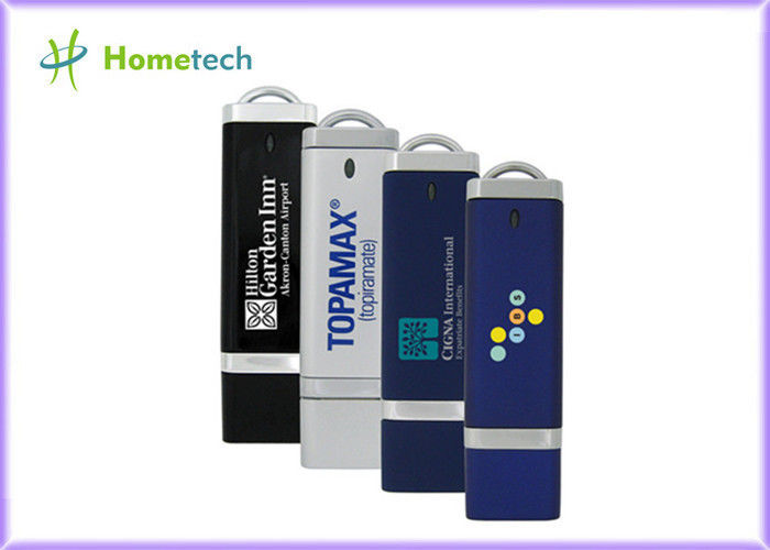 Kleurrijk Plastic USB 2,0 Flashgeheugenaandrijving met Embleemdruk 16GB/goedkopere USB het geheugenstok van 32GB