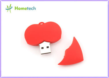 Pvc-de Flitsaandrijving van Hart1gb USB, 2.0 plakt de Flitsschijf van Douaneusb
