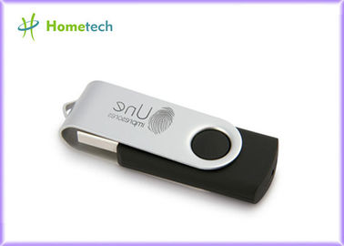 De zwarte Flits van Usb van de Wartel1gb Douane drijft Massa met Laser of Drukembleem