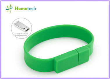 Promotie van de Manchetusb van USB van het Giftsilicone de Flitsaandrijving 4GB/8GB