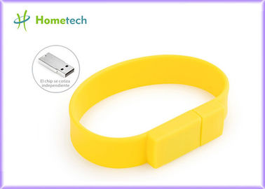 Aangepaste Gepersonaliseerde van de Manchetusb van Siliconeusb 1GB 2GB 4GB 8GB van de de Flitsaandrijving FCC van RoHS