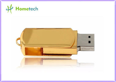 Het goud graveert aandrijving van Embleem de promotieusb 1gb/2gb/4gb/8gb/16gb/32gb/64gb
